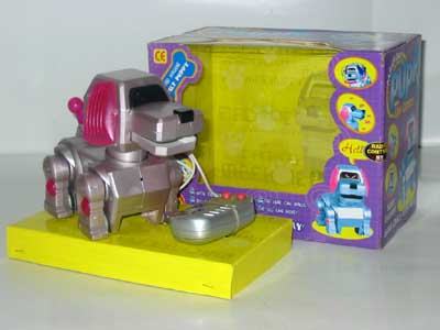 A version of the bootleg Poo-Chi with a purple box